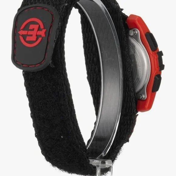 New Unisex Timex Black and Red Expedition Digital Watch - Picture 2 of 8